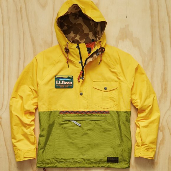 NWT LL Bean x Todd Snyder Packable Colorblock Anorak Pullover Jacket - Picture 1 of 11